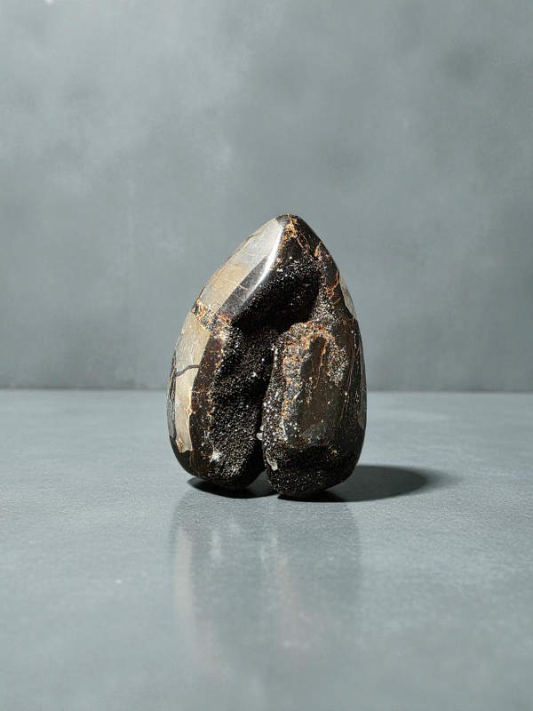 Septarian Geode is a breathtaking natural relic of ancient Earth