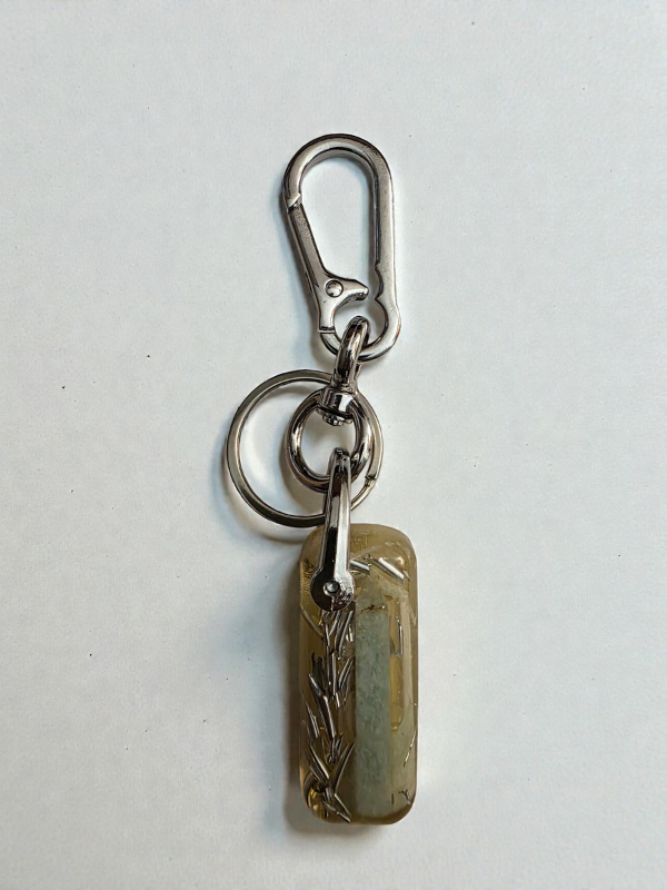 amazonite keychain