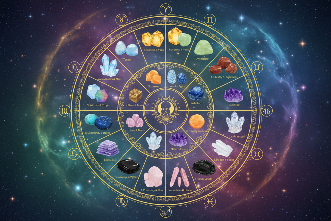 Crystals for the Zodiac: Align With Your Cosmic Energy
