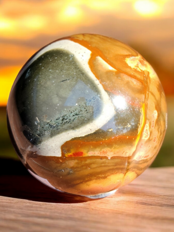 Polychrome Jasper Sphere