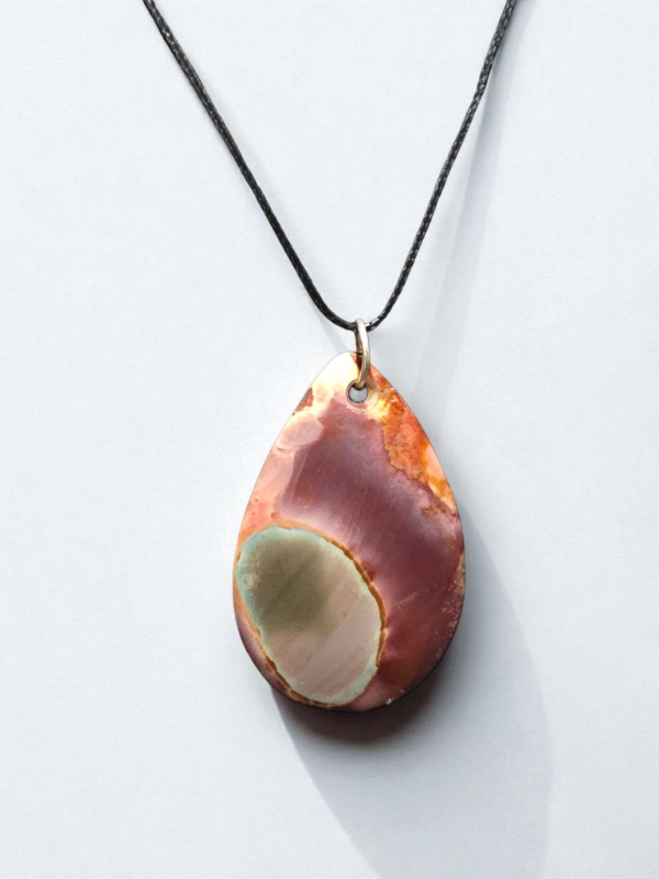 Polychrome Jasper Pendant – Vitality, Grounding & Creative Flow