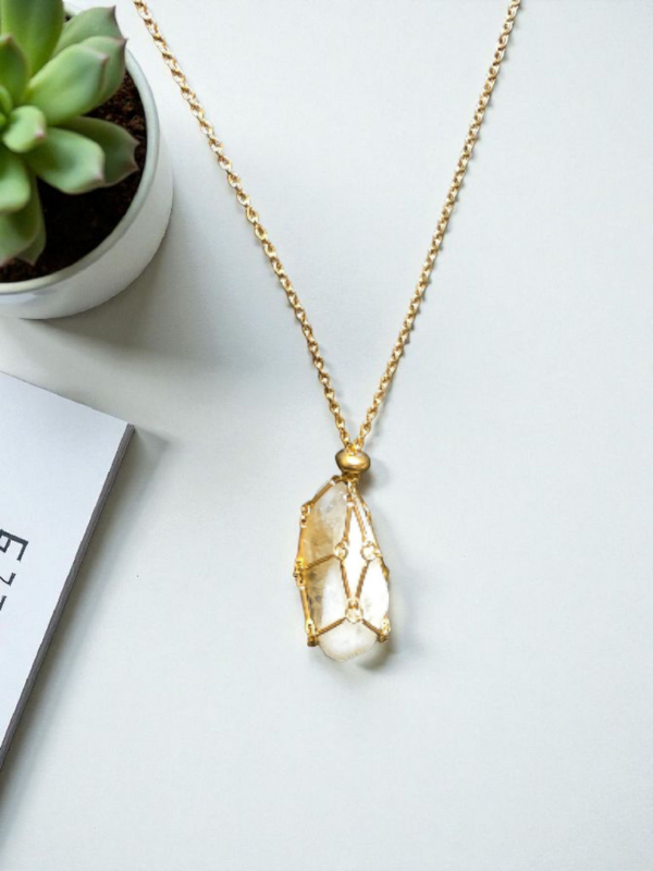 Citrine Pendant – Abundance, Confidence & Joy