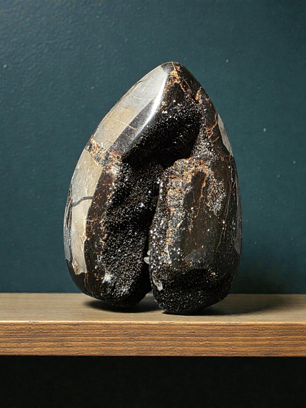 Septarian Geode is a breathtaking natural relic of ancient Earth
