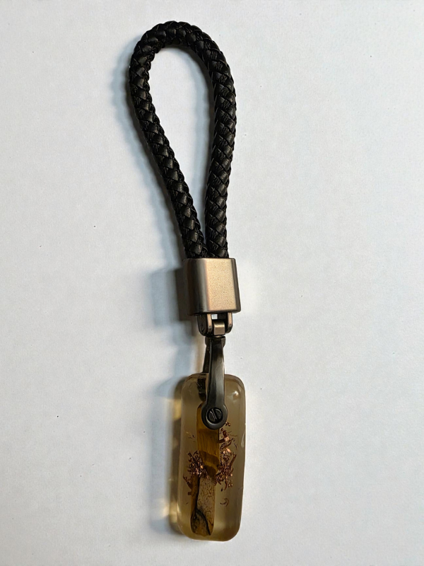 Tiger's eye keychain