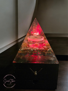 ✨Lumen Drift Orgonite Lamp