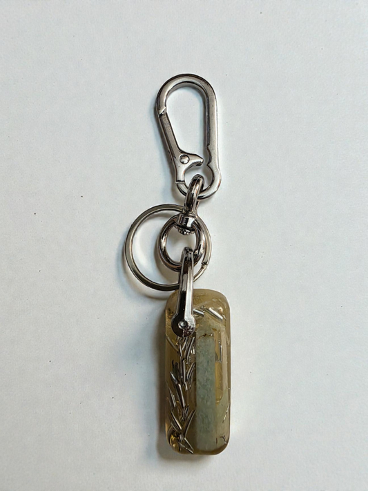 amazonite keychain