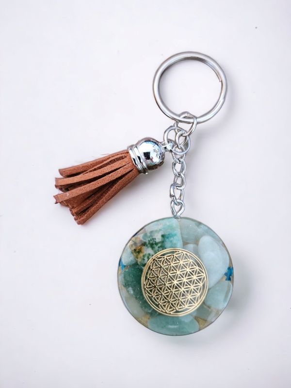 aventurine keychain