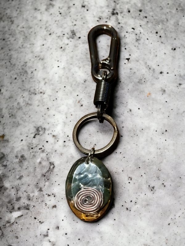 Jade Keychain