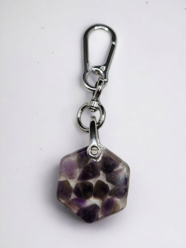 amethyst hexagon